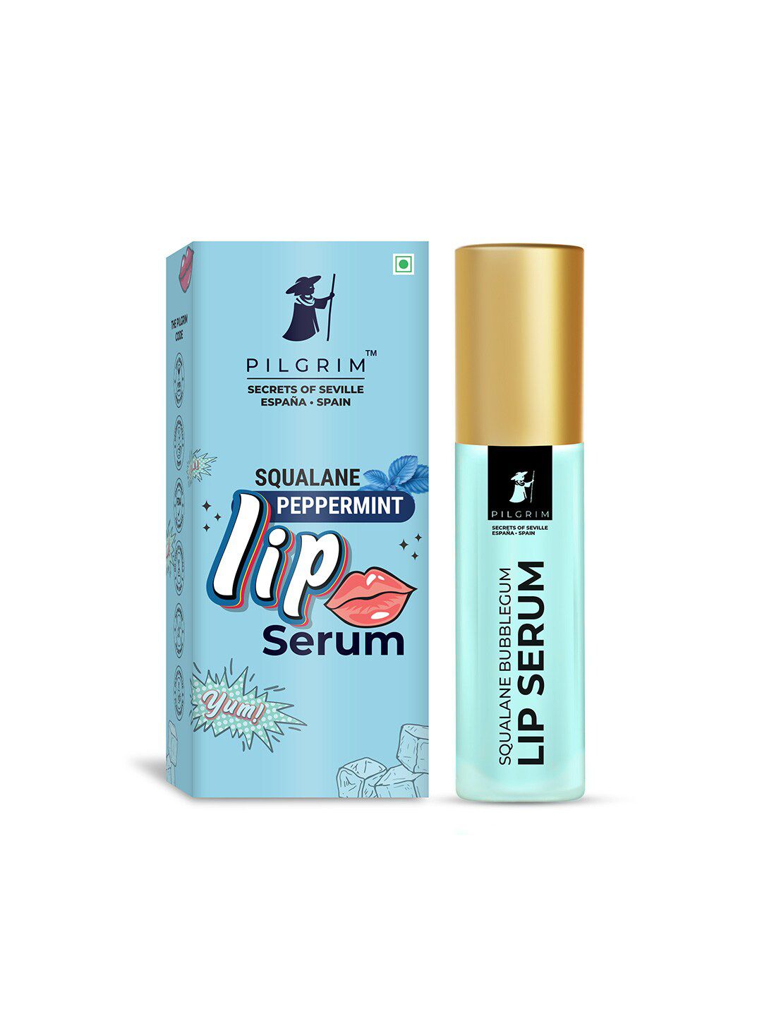 Pilgrim Squalane Peppermint Lip Serum With Roll-On 6ml Price in India
