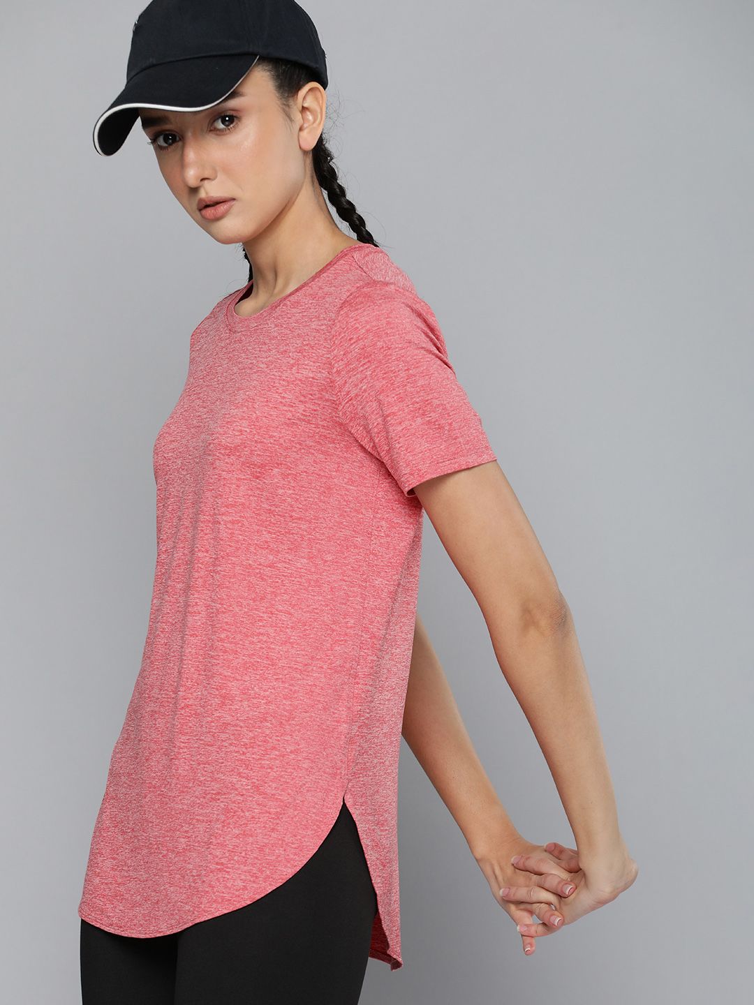 Skechers Women Self-Design GODRI SWIFT T-shirt Price in India