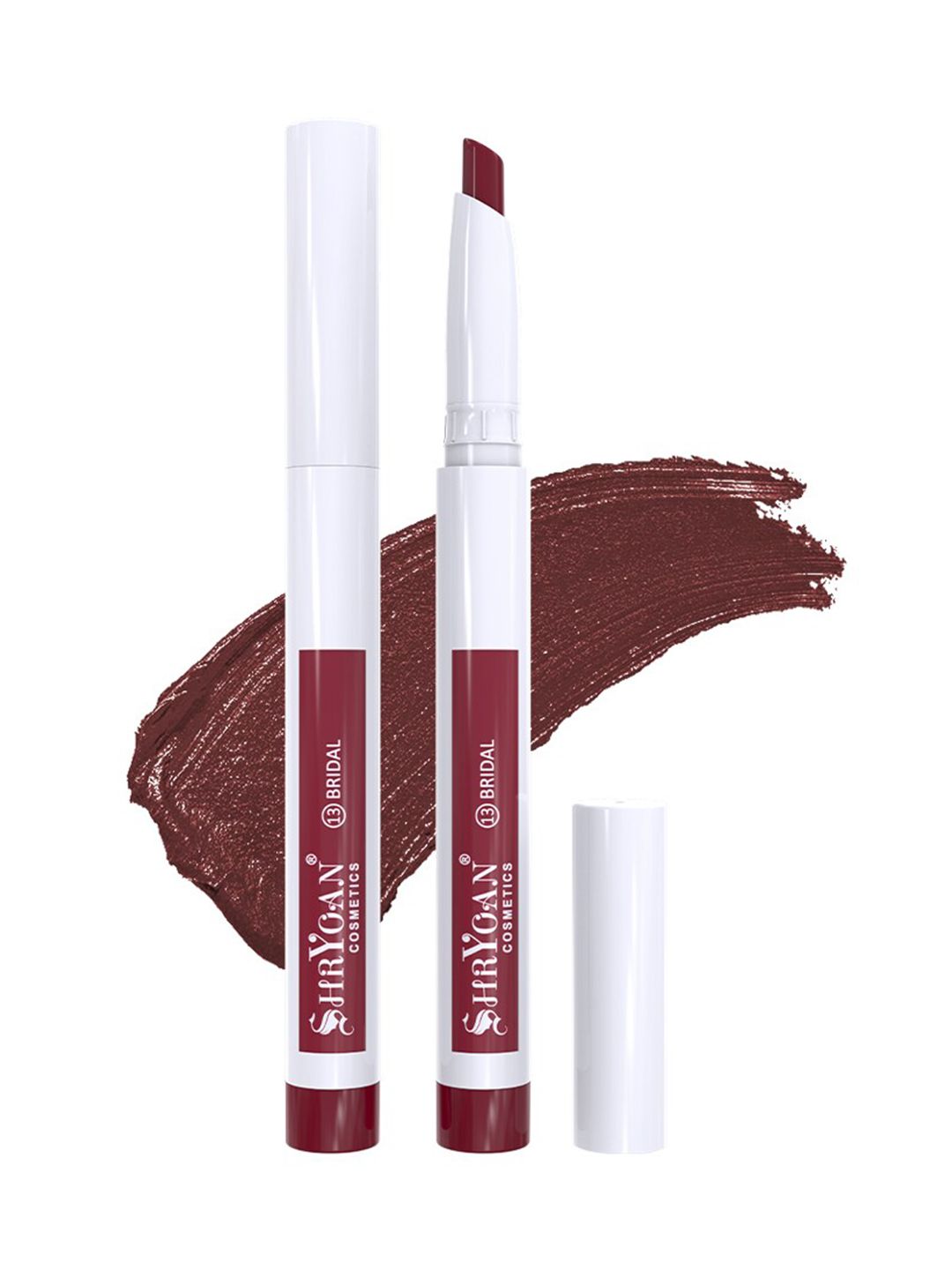 SHRYOAN Brown Non Transfer 24 Hours Waterproof Proof Lipstick Price in India
