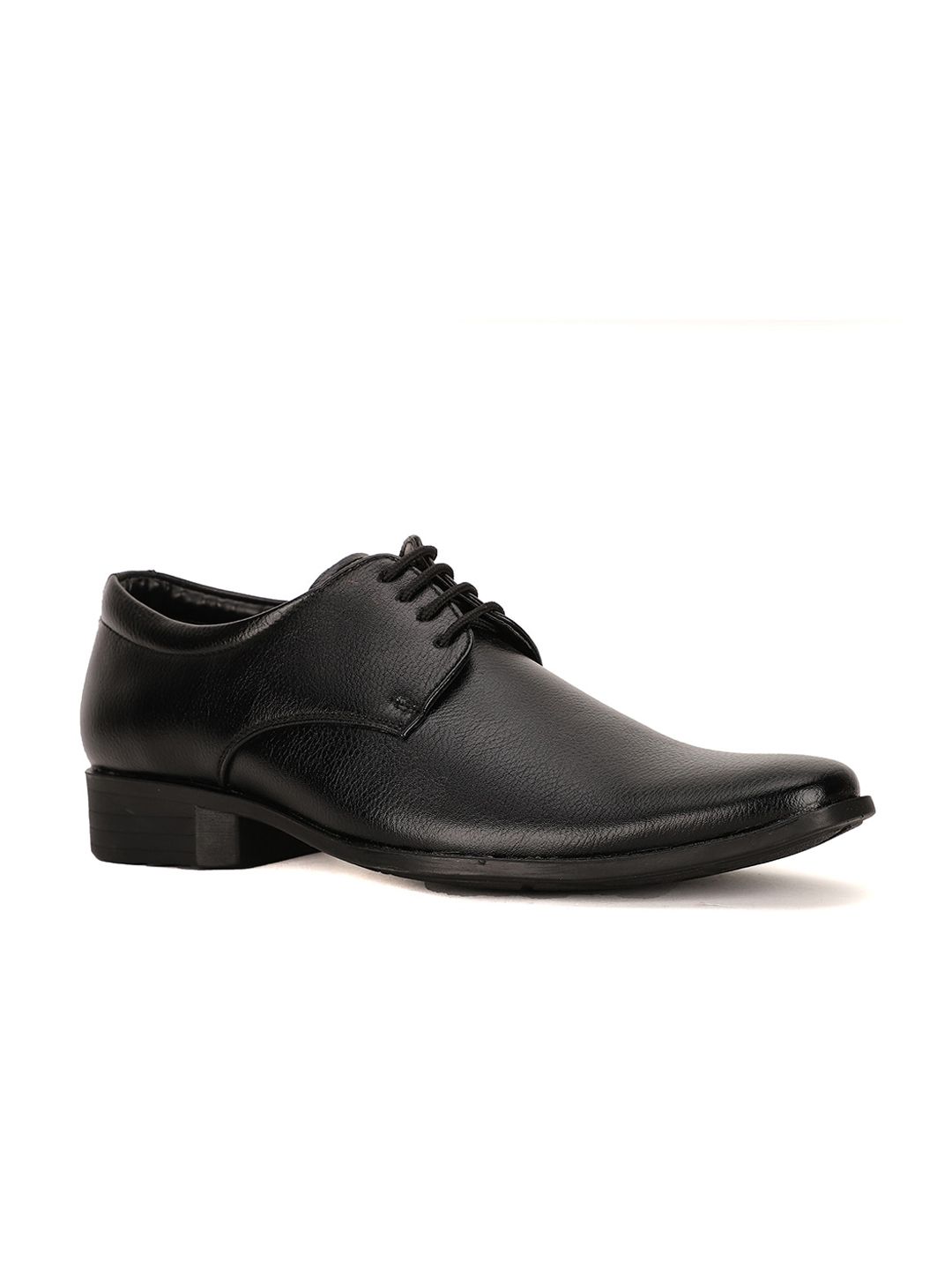 Bata Bata Men Black Textured Formal Derbys