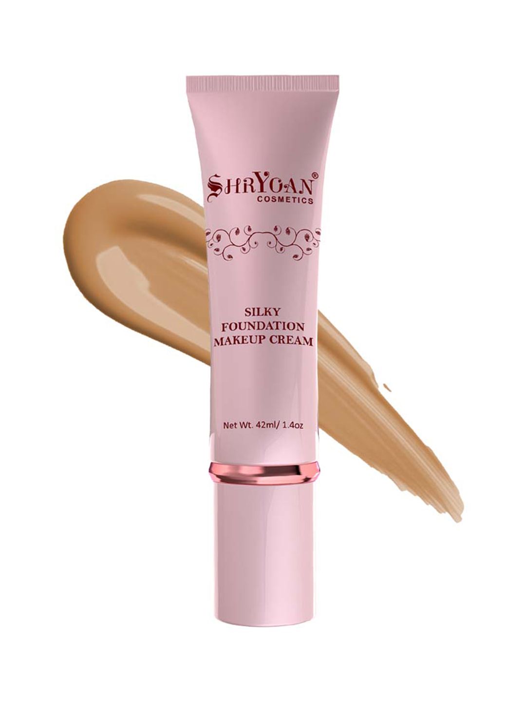 SHRYOAN Silky Foundation Make-Up Cream - Beige 42 ml Price in India