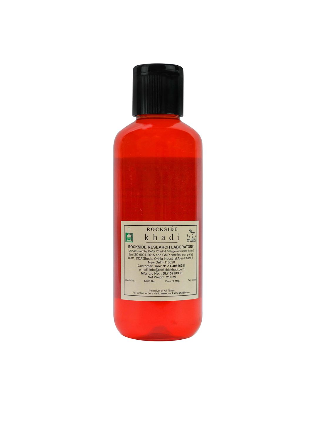 ROCKSIDE KHADI Brown Herbal Honey Almond Shampoo 210 ml Price in India