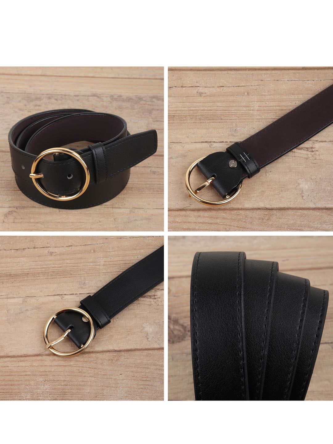 URBAN ALFAMI Women Black Belt Price in India