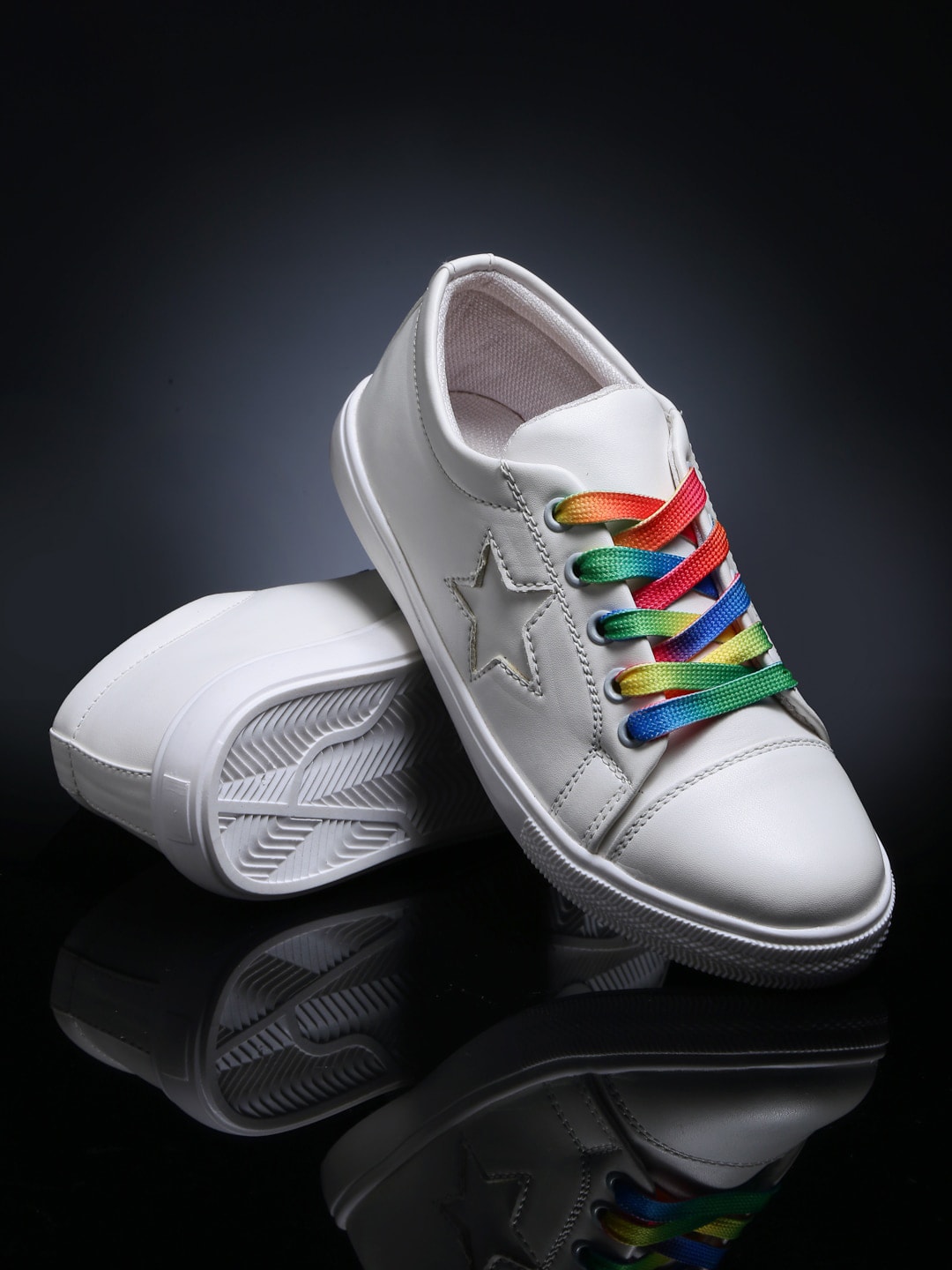 AROOM Women White Driving Casual Shoes Price in India