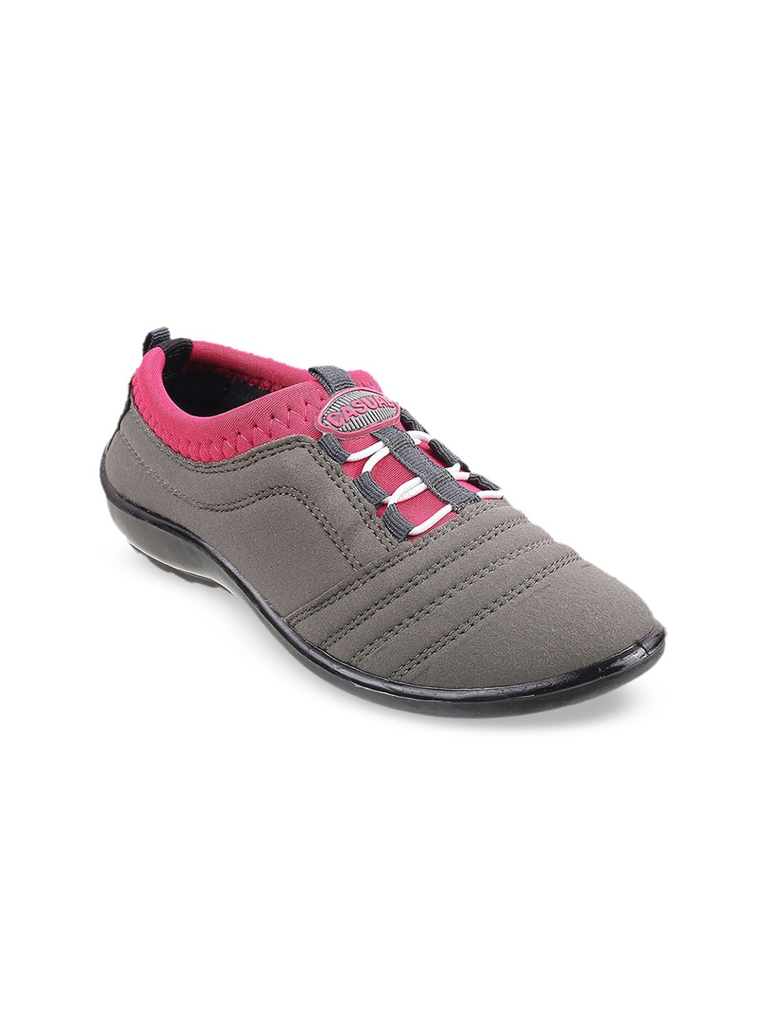 WALKWAY by Metro Women Grey Colourblocked Sneakers Price in India