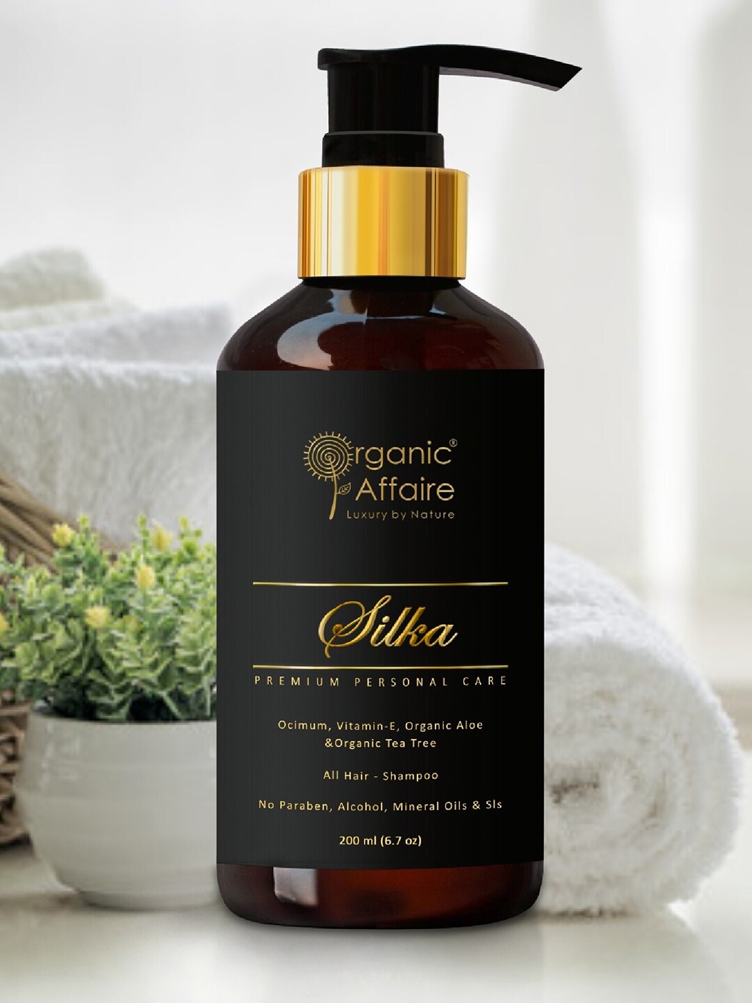 Organic Affaire Set Of 2 Black Shampoo Price in India