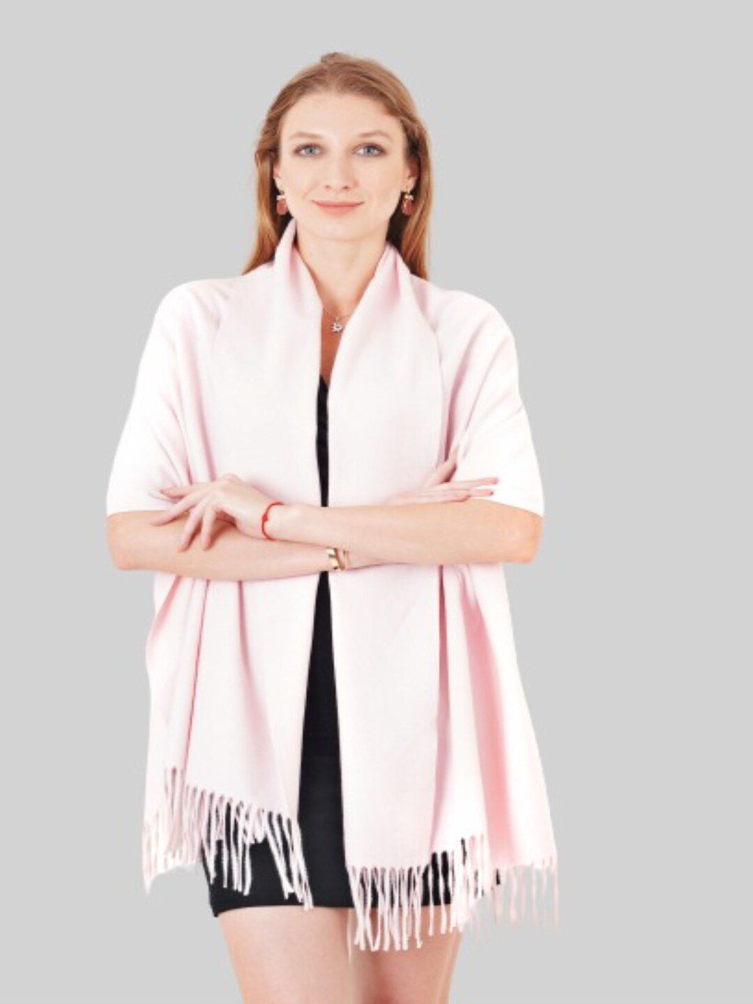 MUFFLY Women Pink Stole Price in India