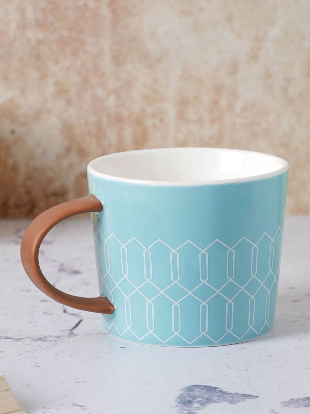 Nestasia Light Blue Ceramic Cup For Tea Price in India