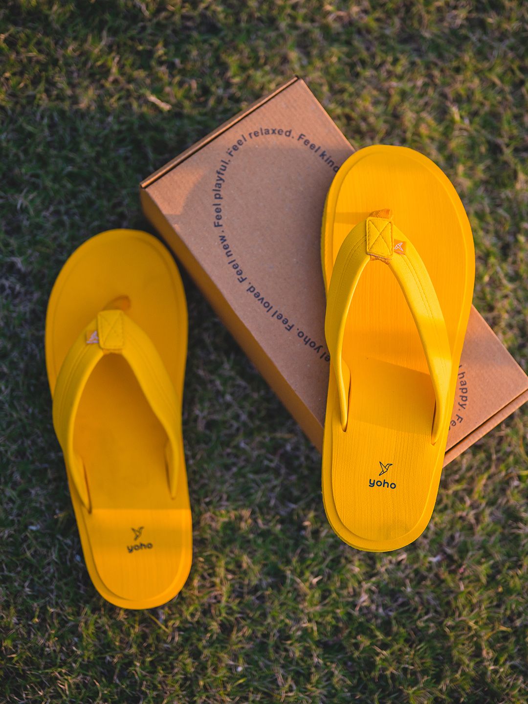 yoho Men Bubbles Ortho Comfortable Thong Flip-Flops
