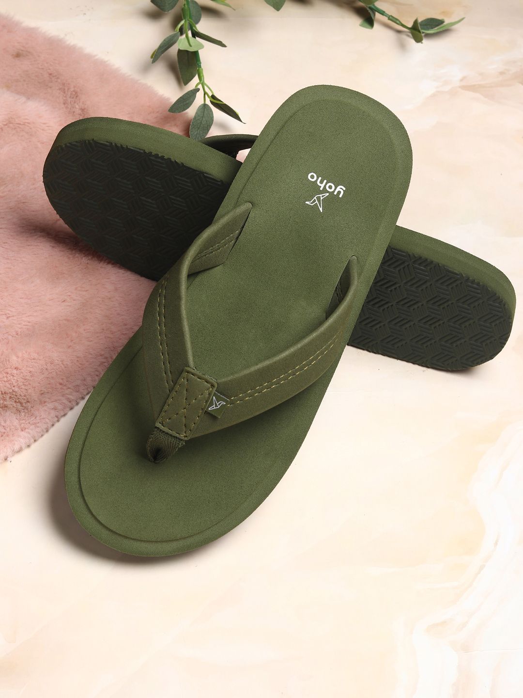 yoho Men Bubbles Ortho Comfortable Thong Flip-Flops