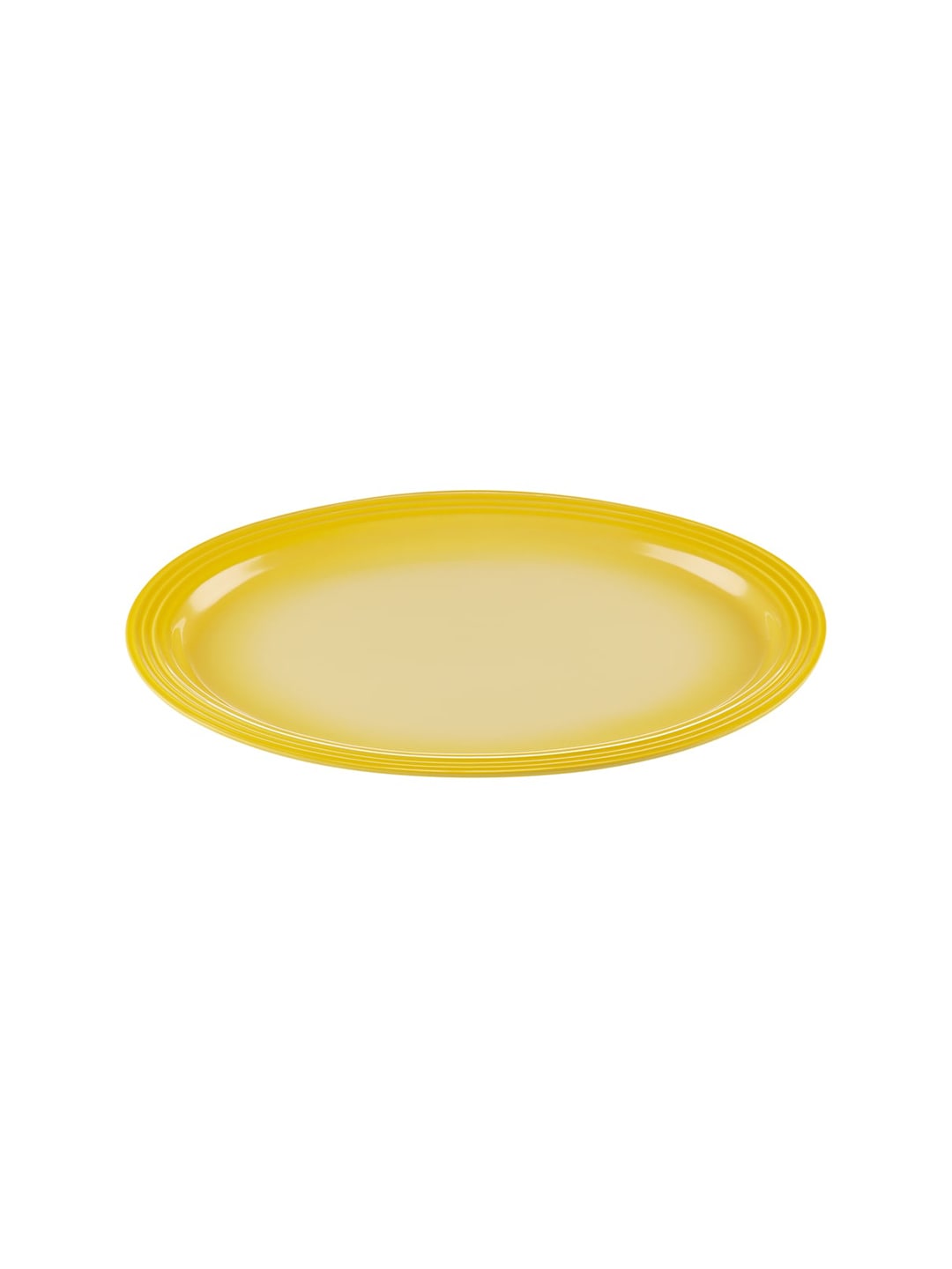 LE CREUSET Yellow Solid Ceramic Platter Price in India