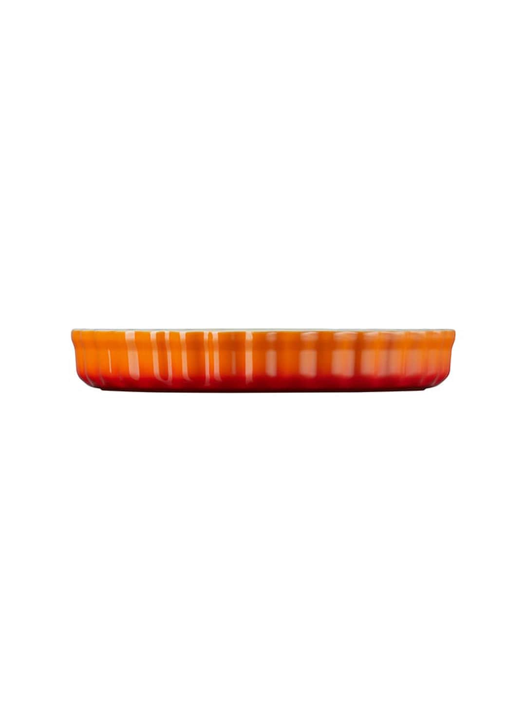 LE CREUSET LC Orange Fluted Flan Volcanic Price in India