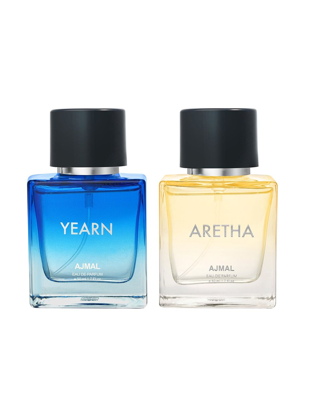 Ajmal Set of Long Lasting Aretha & Yearn Eau De Parfum - 50 ml Each