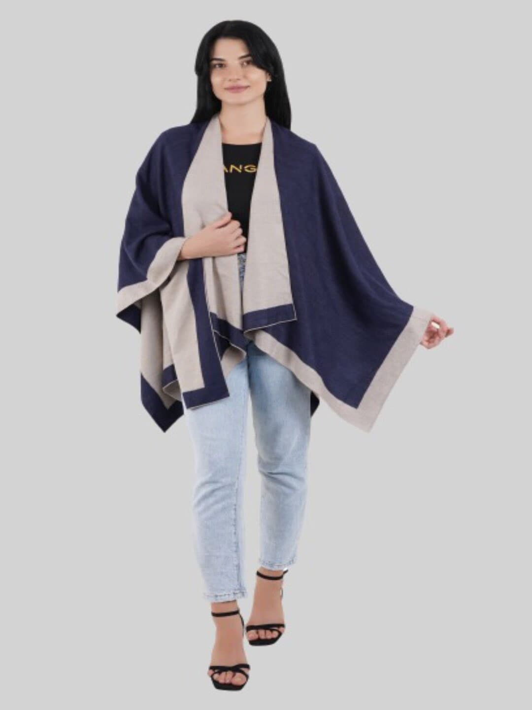 MUFFLY Women Blue Stole Price in India