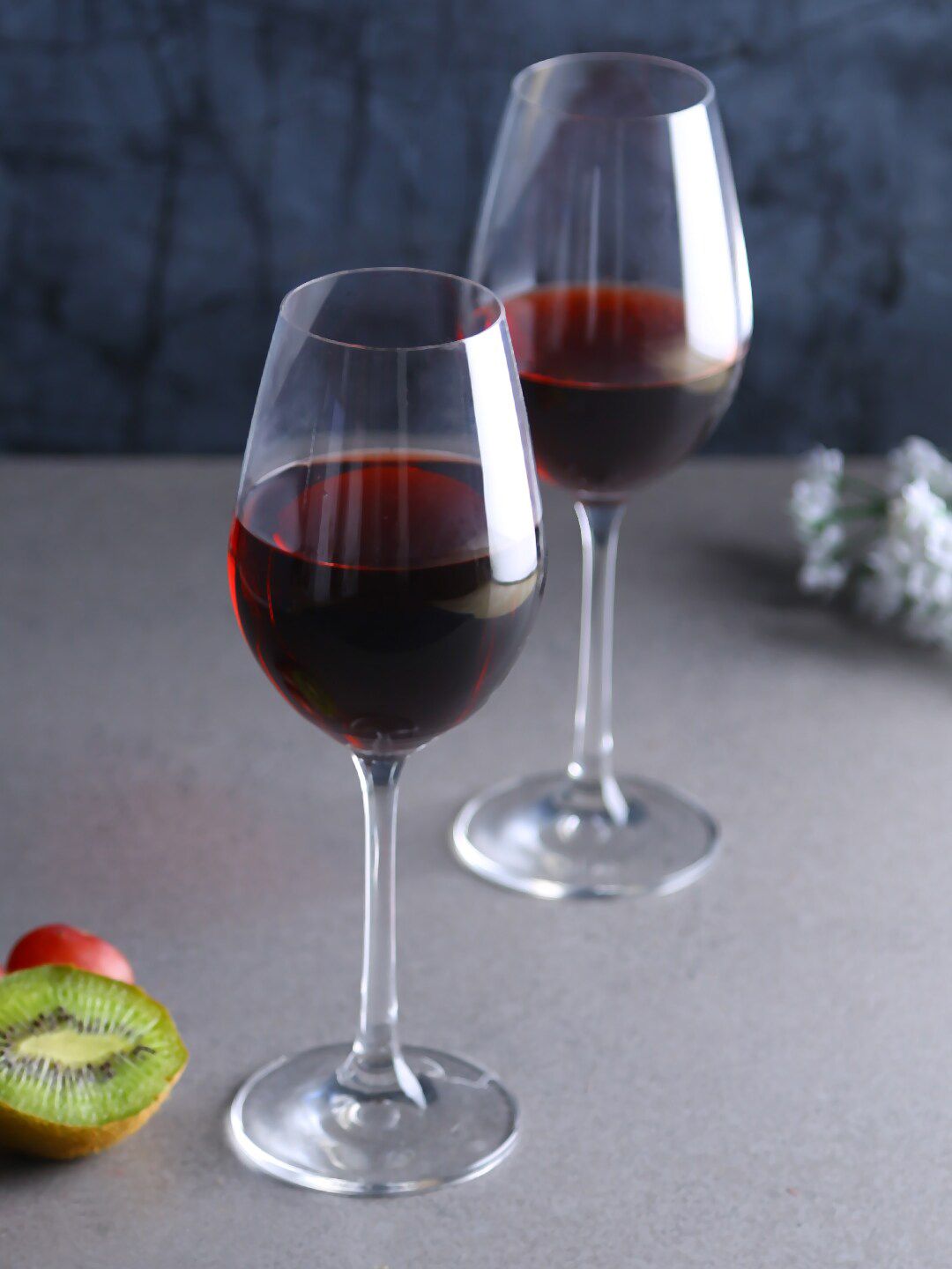 smart serve Set of 4 Transparent Wine Glasses Price in India