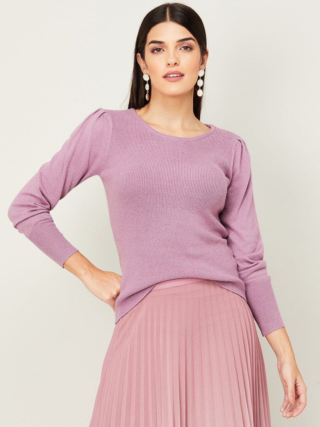 CODE by Lifestyle Women Pink Sweatshirt Price in India