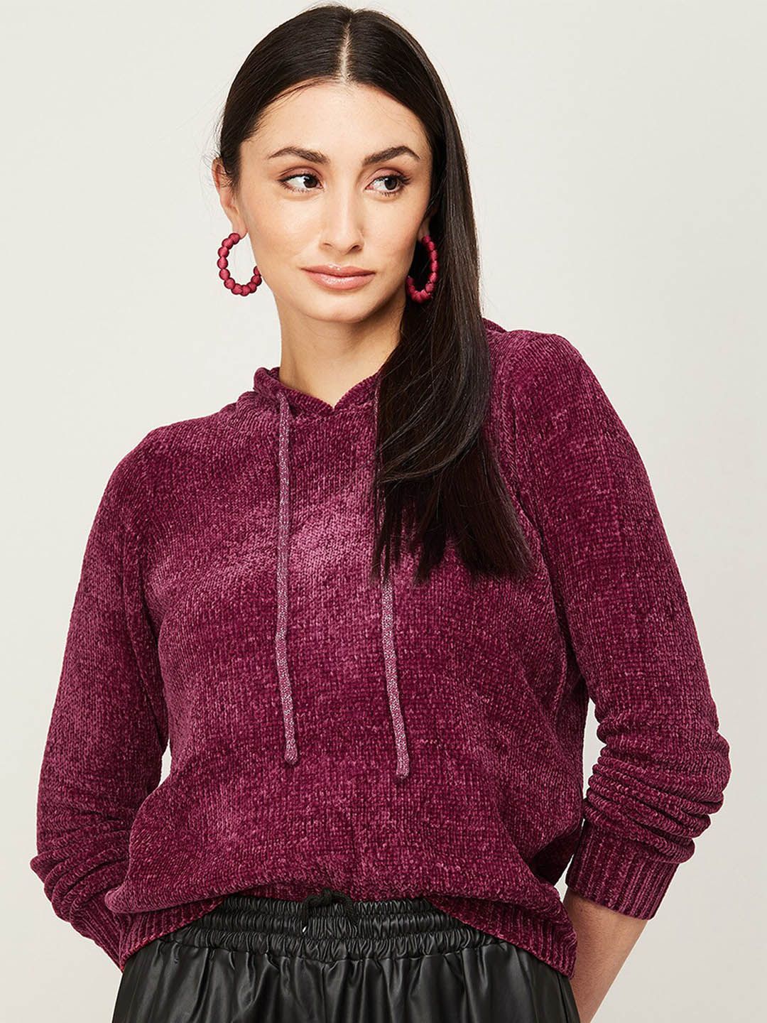 Fame Forever by Lifestyle Women Red Sweatshirt Price in India