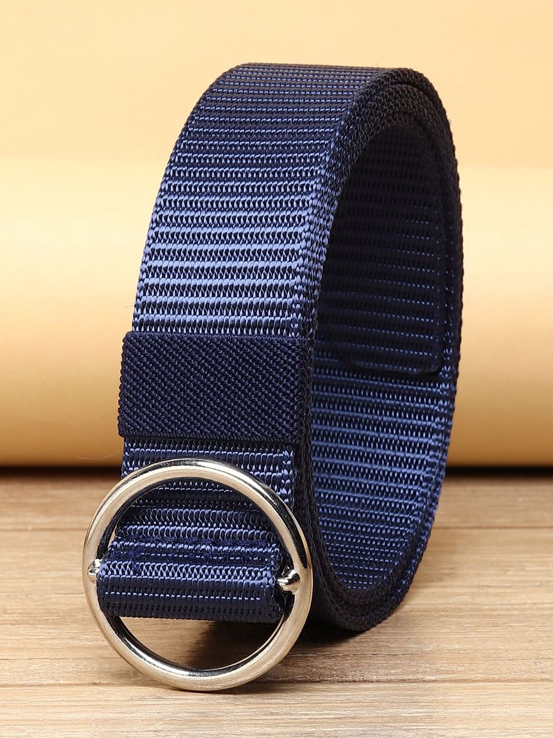 URBAN ALFAMI Women Blue Textured Belt Price in India