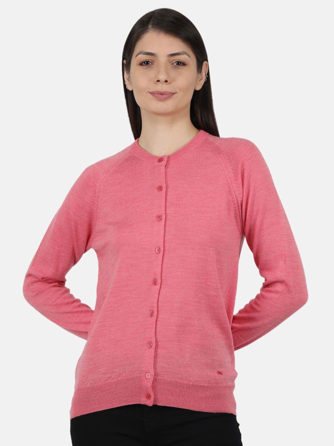 Monte Carlo Women Pink Cardigan Price in India