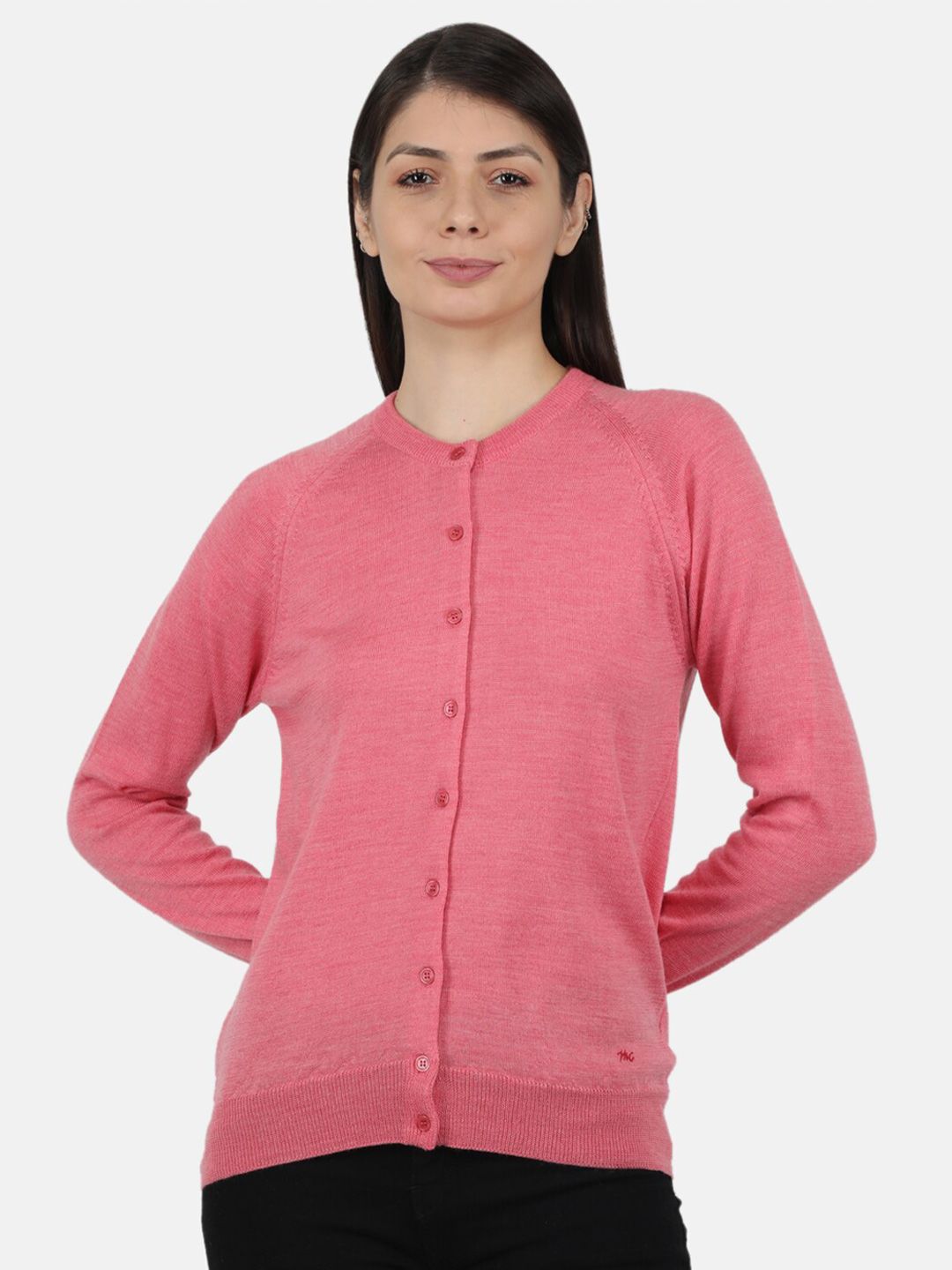 Monte Carlo Women Pink Cardigan Price in India