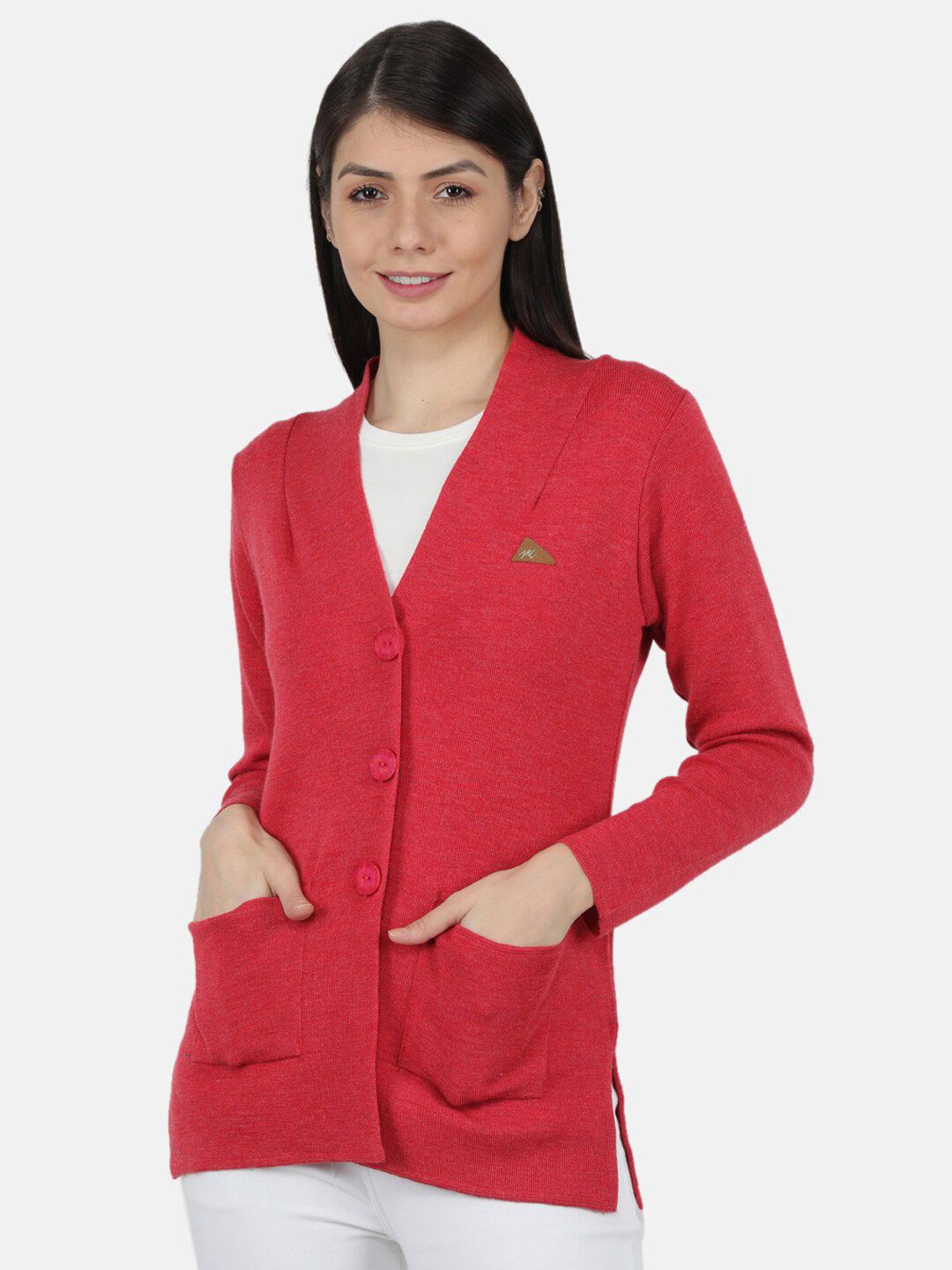 Monte Carlo Women Pink Cardigan Price in India