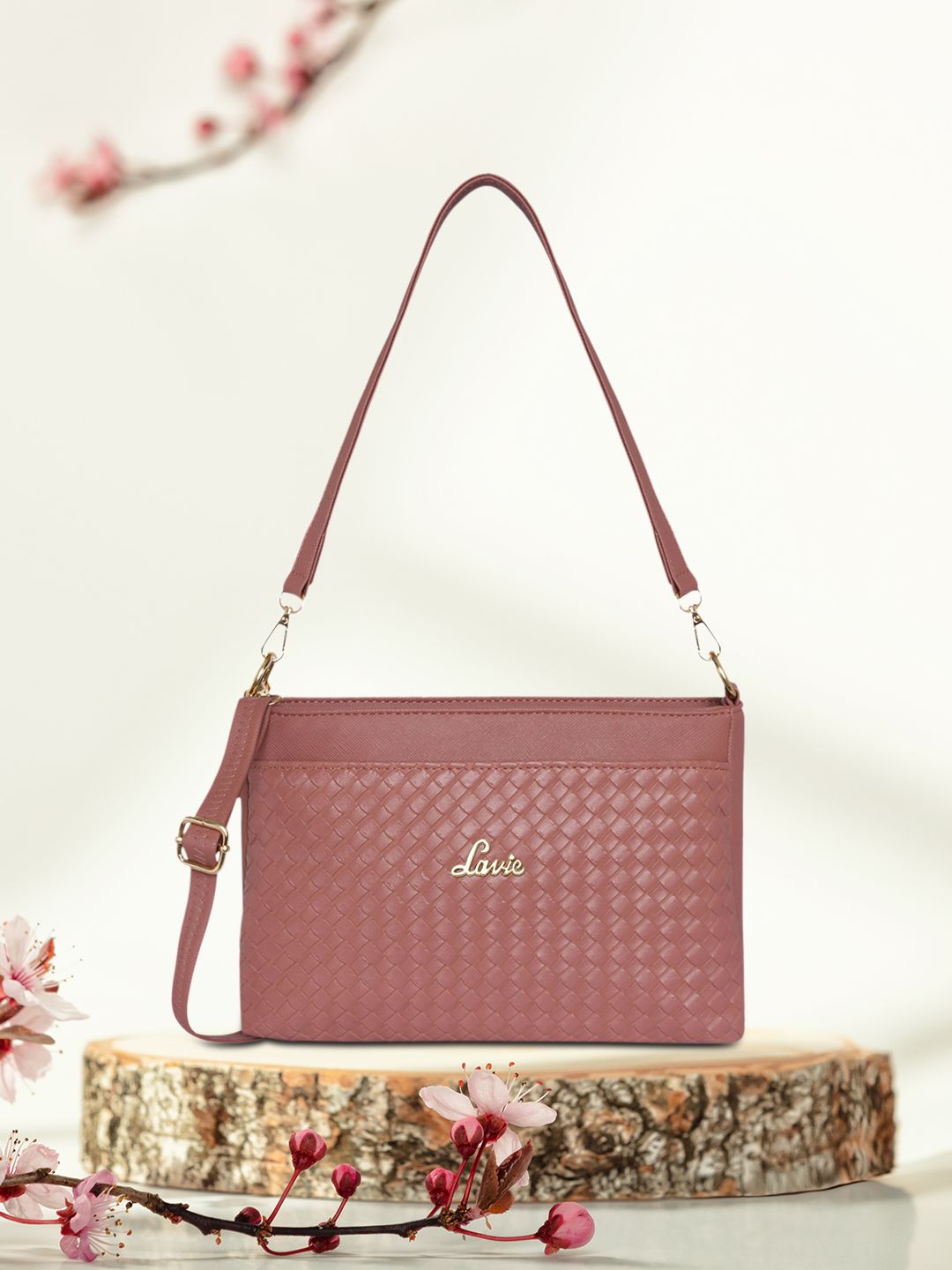 Lavie pink shop sling bag