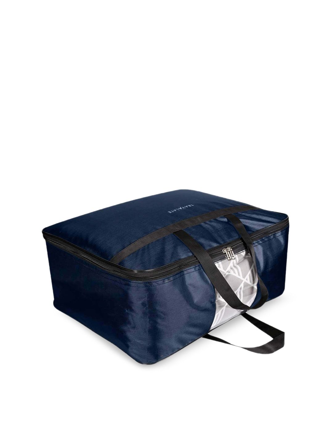 TRAVALATE Navy Blue Solid Storage Bag Price in India