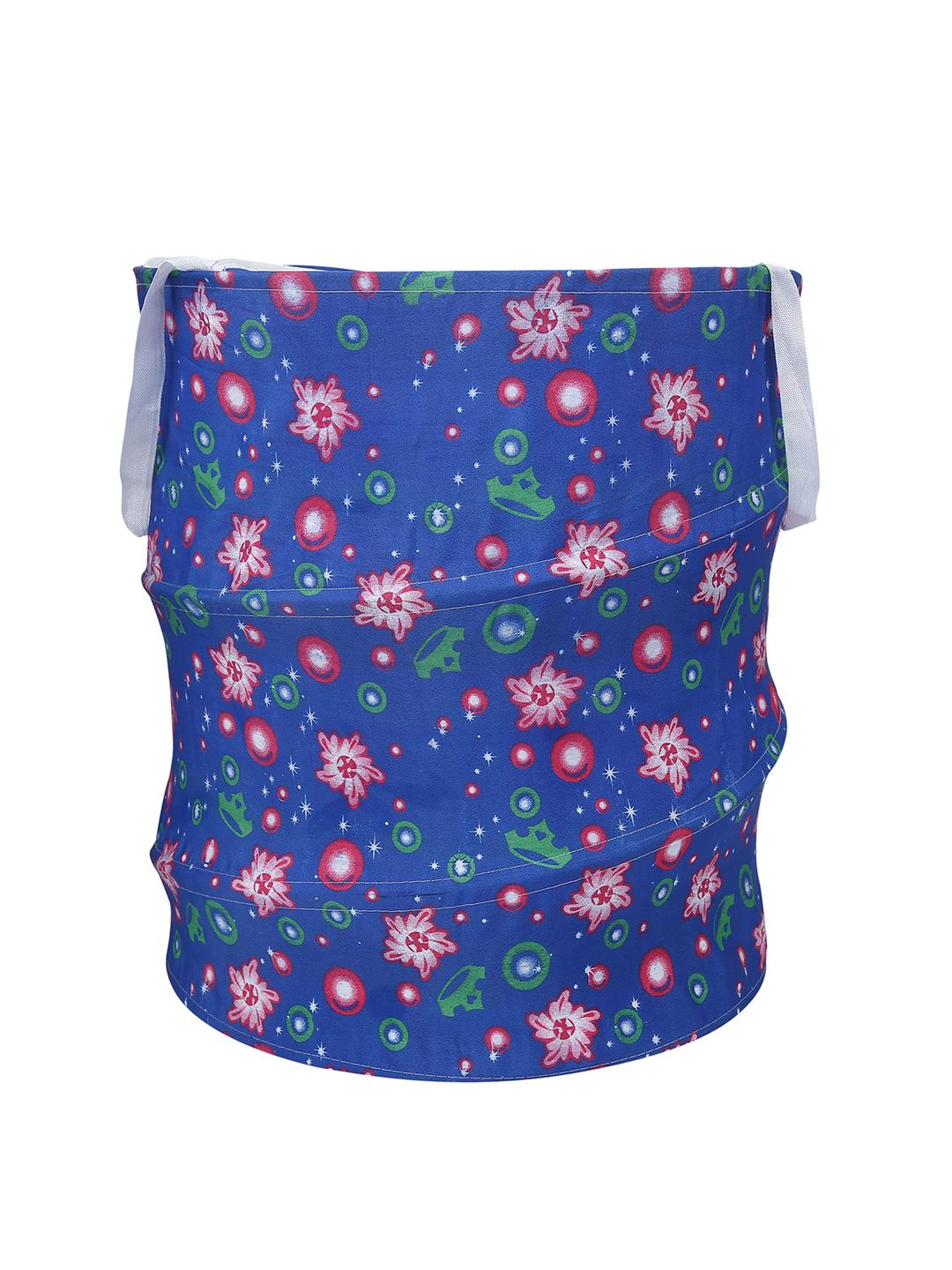 Clasiko Blue & Pink Printed Foldable Laundry Bag Price in India