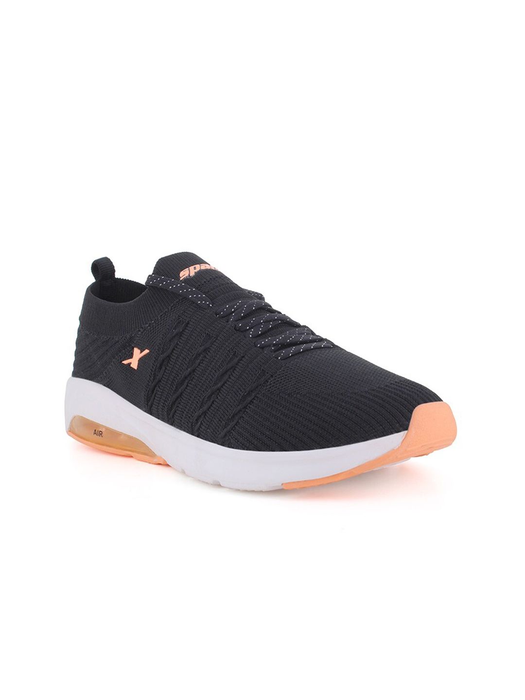 Sparx Women Black Sparx LADIES Textile Running Shoes Price in India