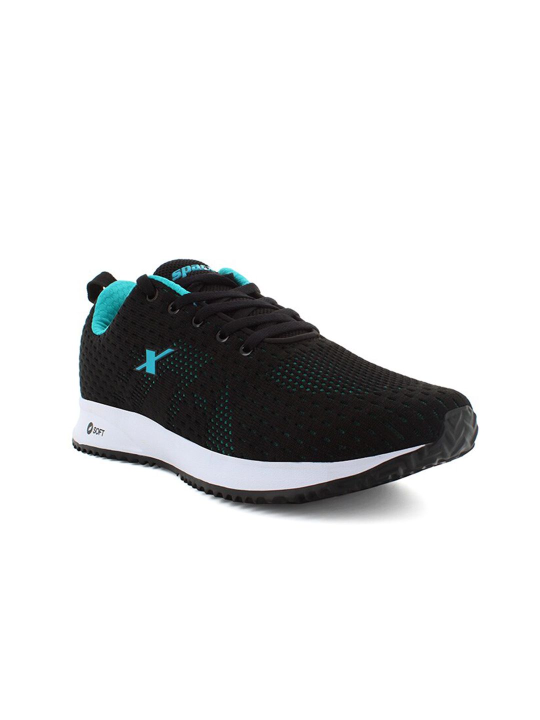 Sparx Women Black Textile Running Non-Marking Shoes Price in India