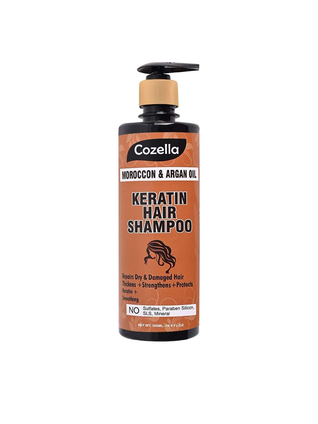 COZELLA Moroccon & Argan Oil Keratin Hair Shampoo-500ml