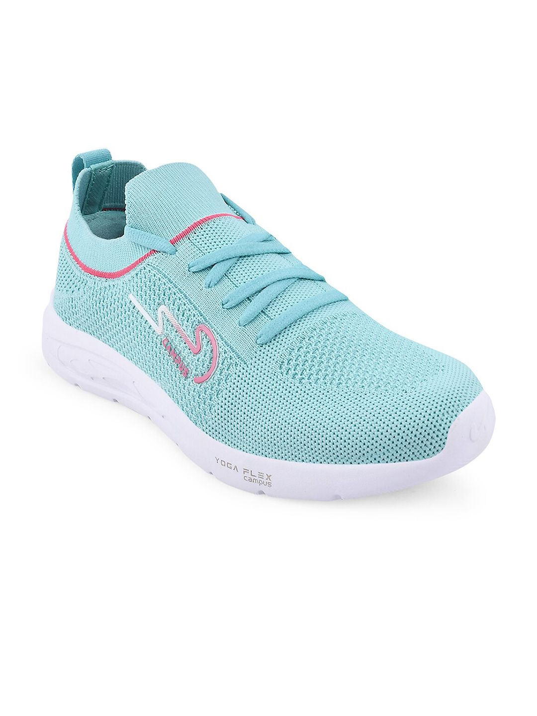 Campus Women Blue Mesh Running Shoes Price in India