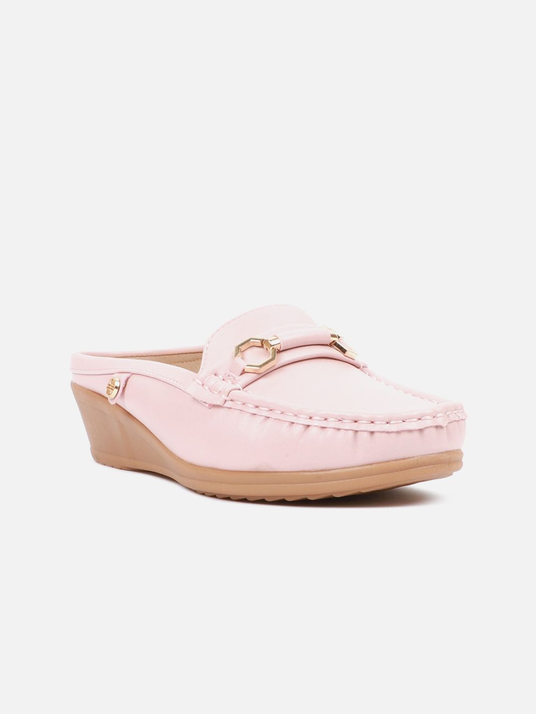 Carlton London Women Pink Loafers Price in India