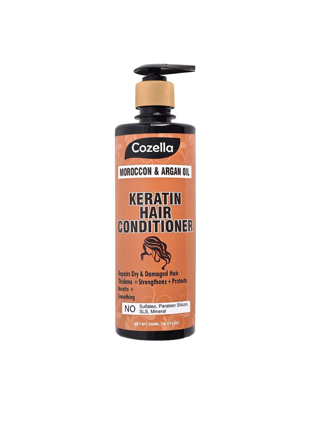 COZELLA Moroccon & Argan Oil Keratin Hair Conditioner To Repair Dry & Damaged Hair- 500 ml