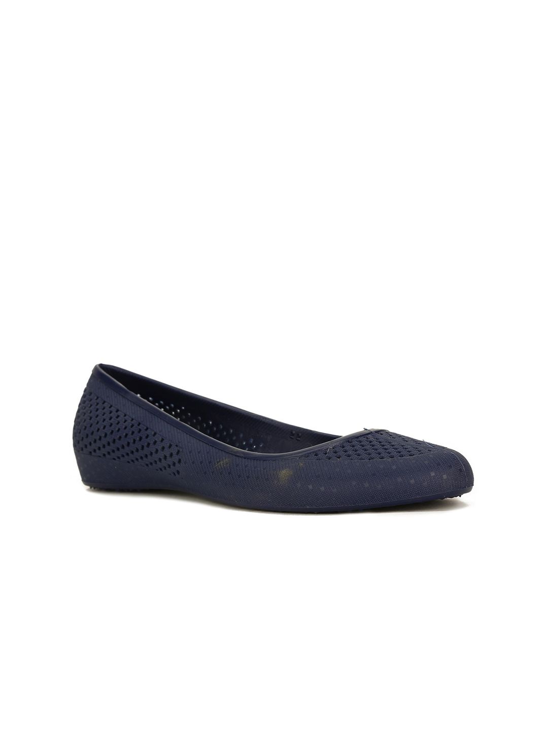 Sandak by Bata Women Blue Laser Cuts Flats