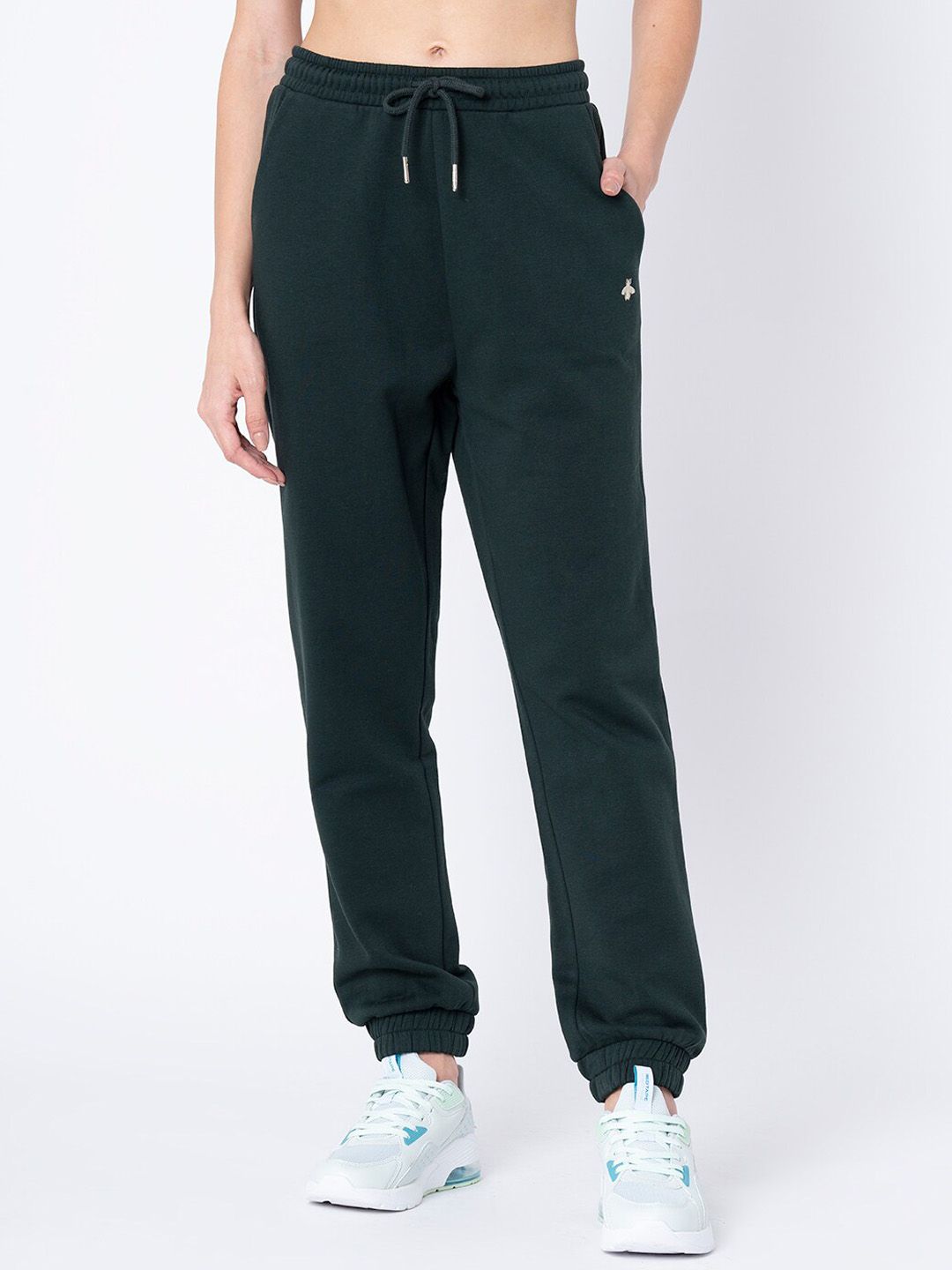 Mode by Red Tape Women Green Solid Jogger Price in India