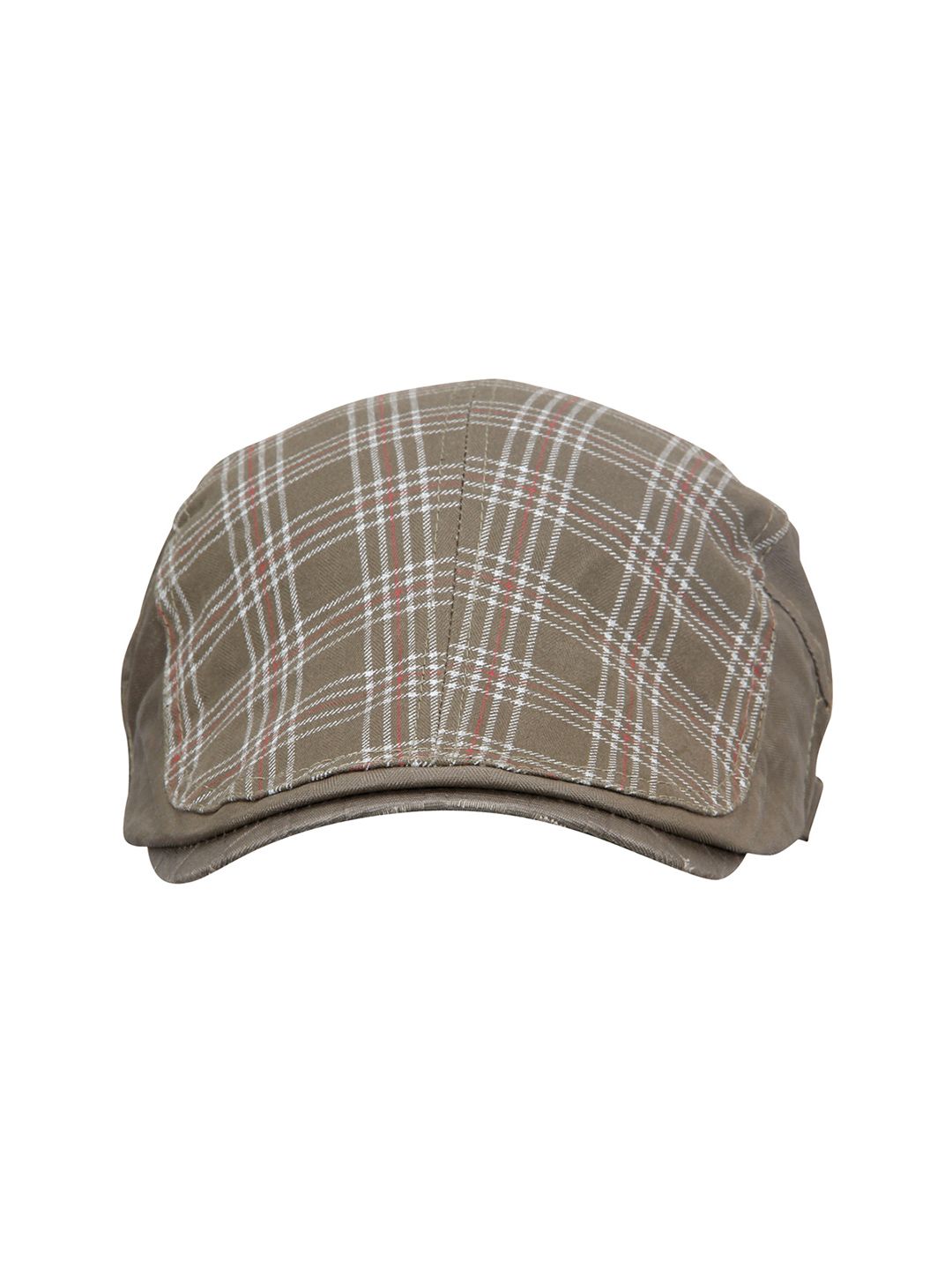 FabSeasons Unisex Grey Striped Ascot Cap Price in India