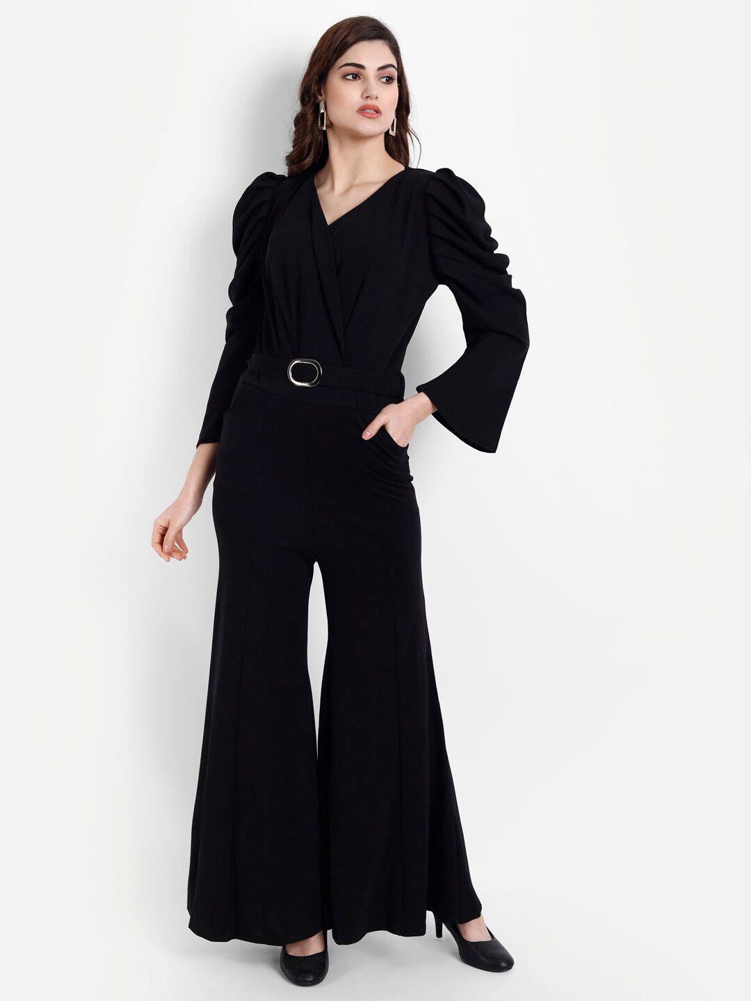 BROADSTAR Black Basic Jumpsuit