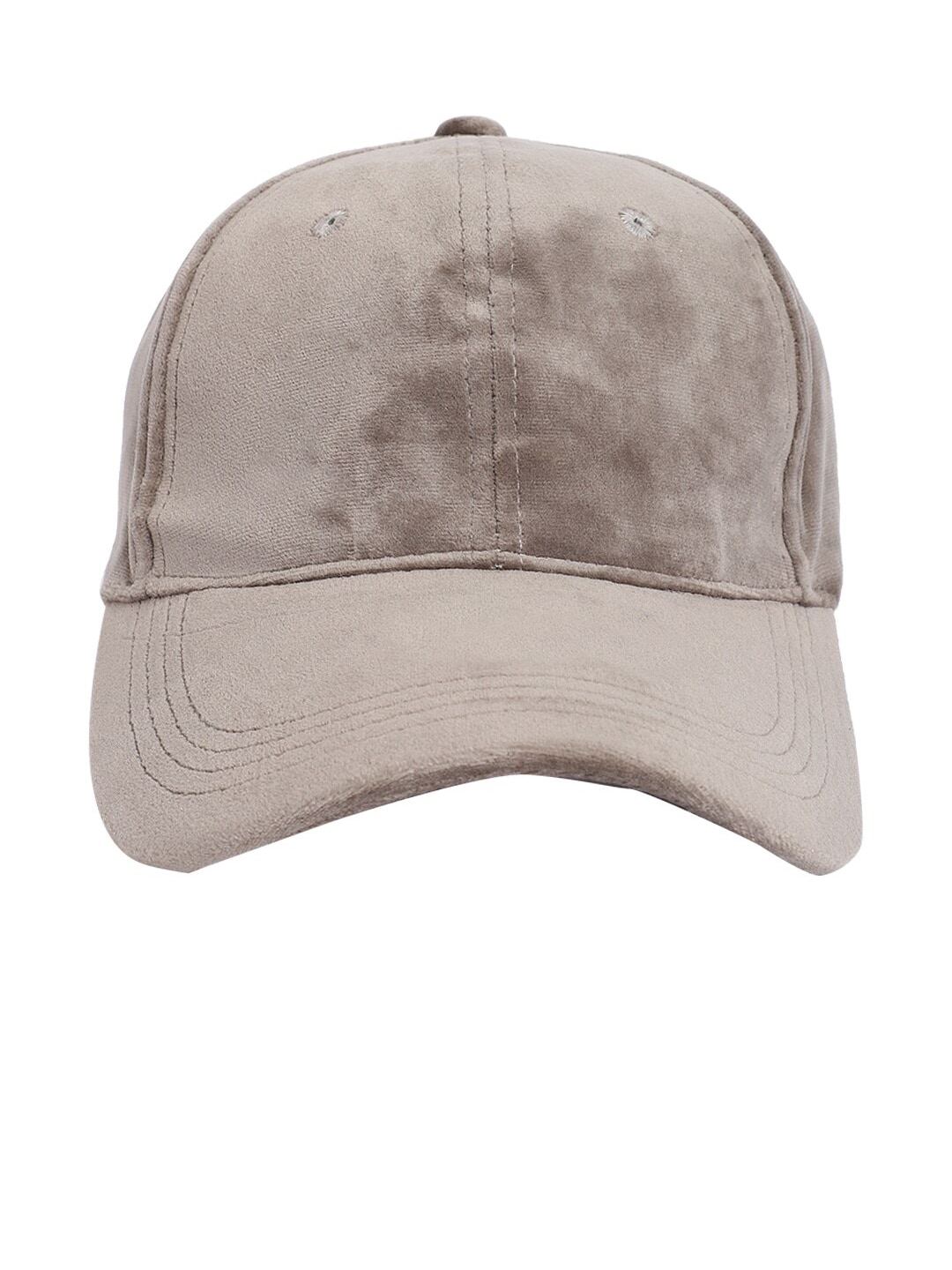 QUIRKY Unisex Grey Solid Baseball Cap Price in India