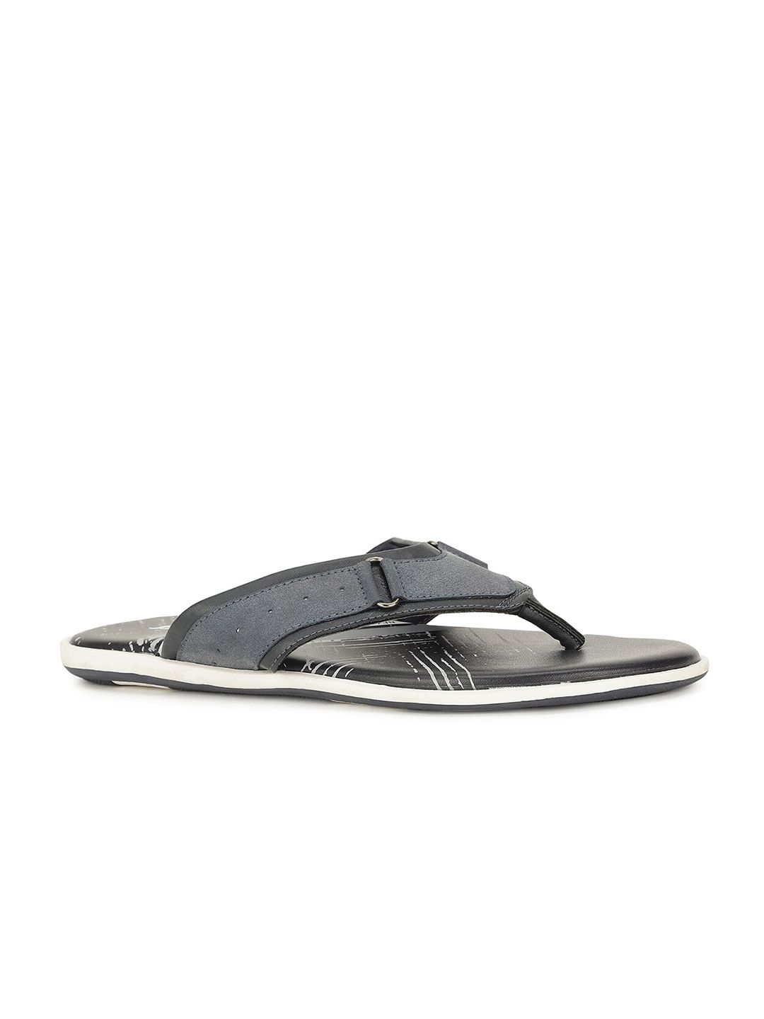 Bata Men Navy Blue Comfort Sandals