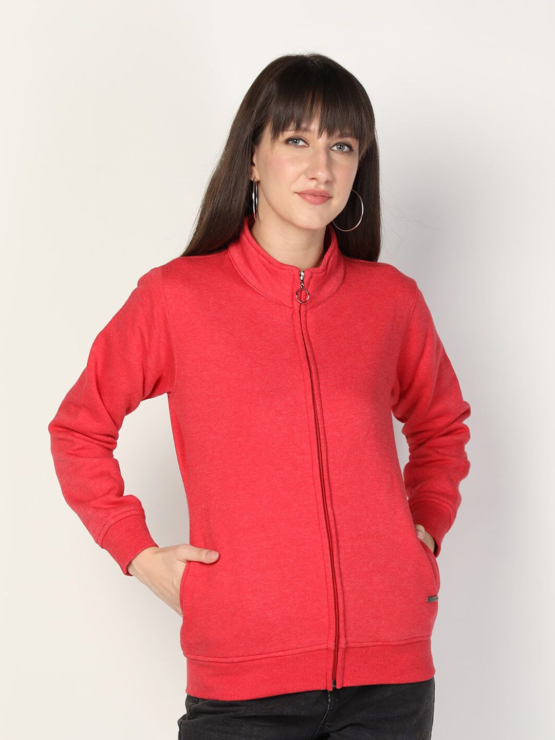 PROTEX Women Red Winter Sweatshirt Price in India