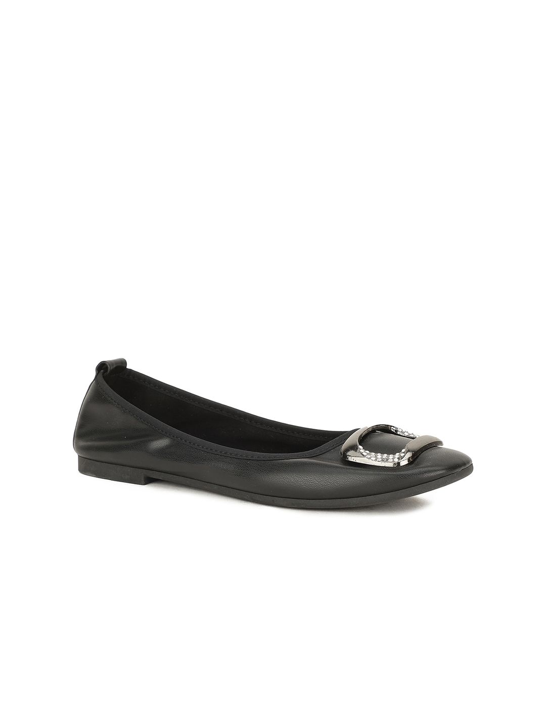 Bata Women Black Flats