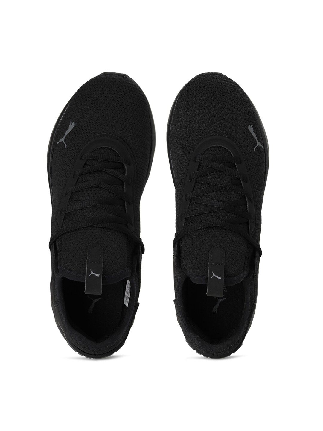 Puma Unisex Black Textile Running Shoes Price in India