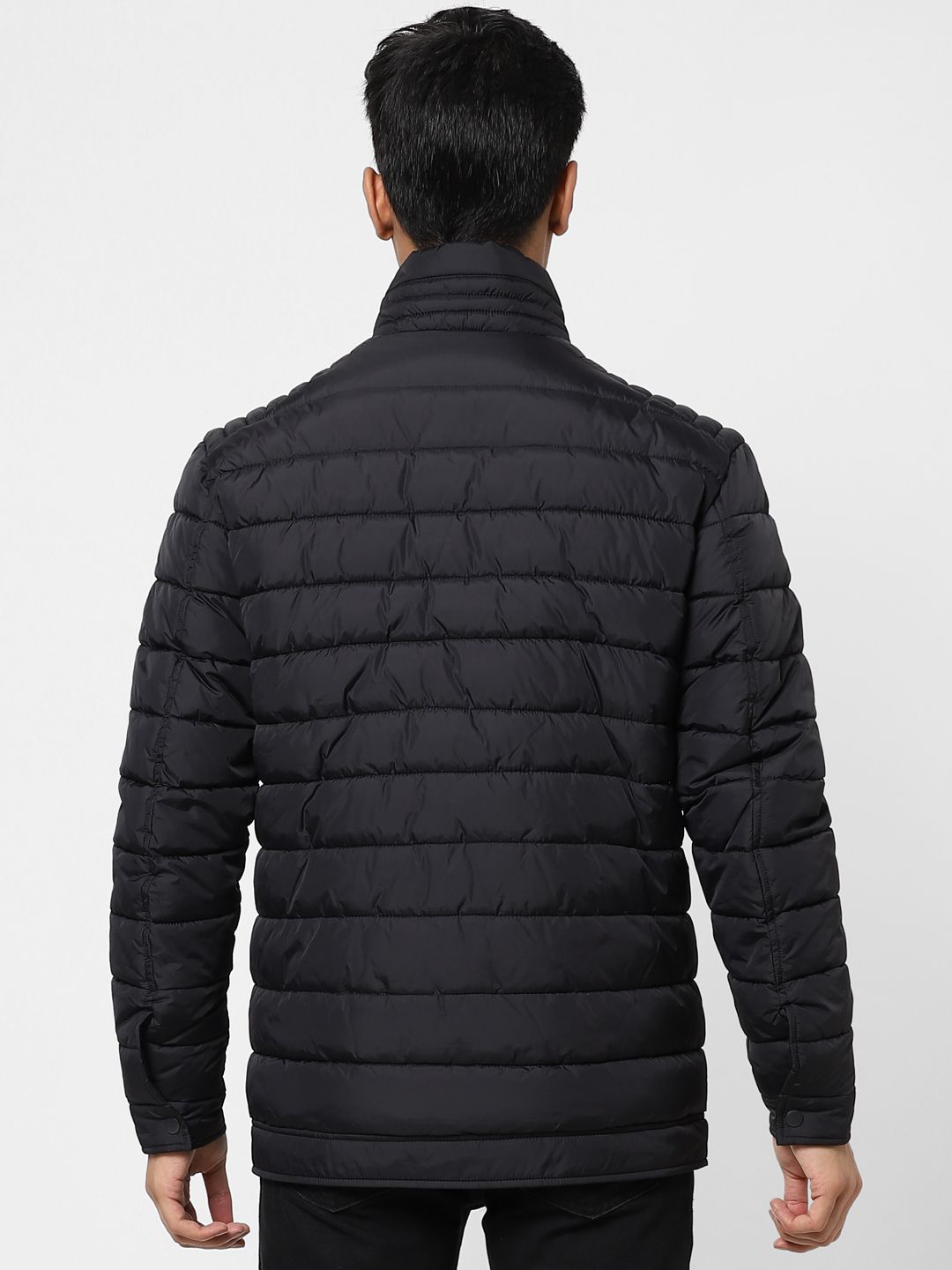 Buy Jack & Jones Men Stand Collar Puffer Jacket - Jackets for Men