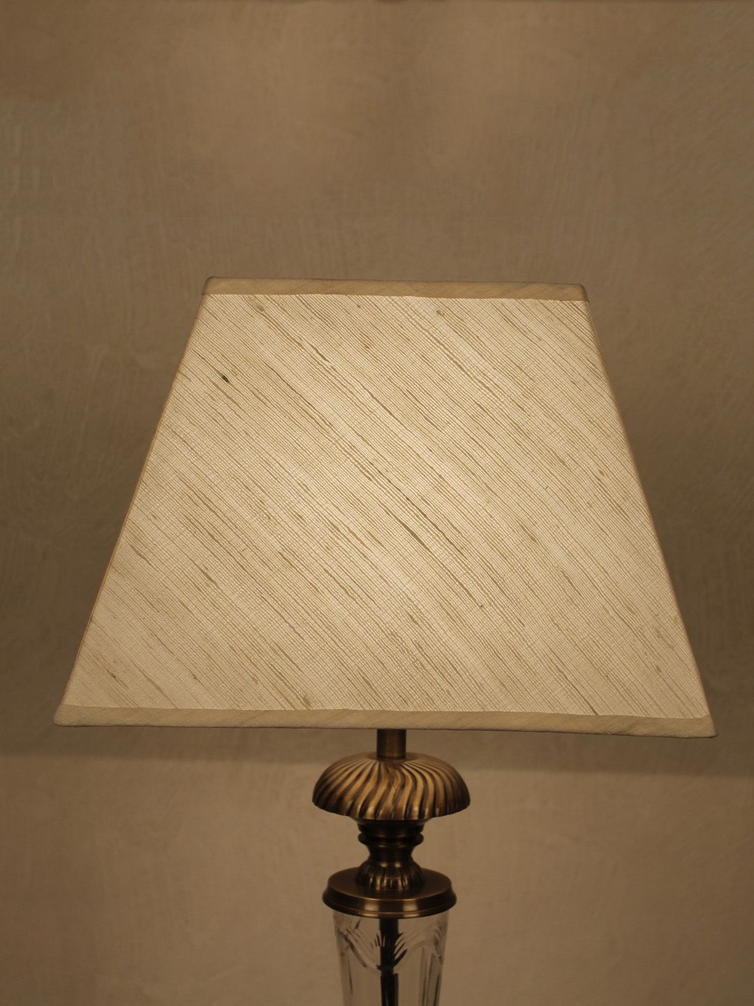 THE LIGHT STORE Off-White Bedside Standard Table Lamp Price in India