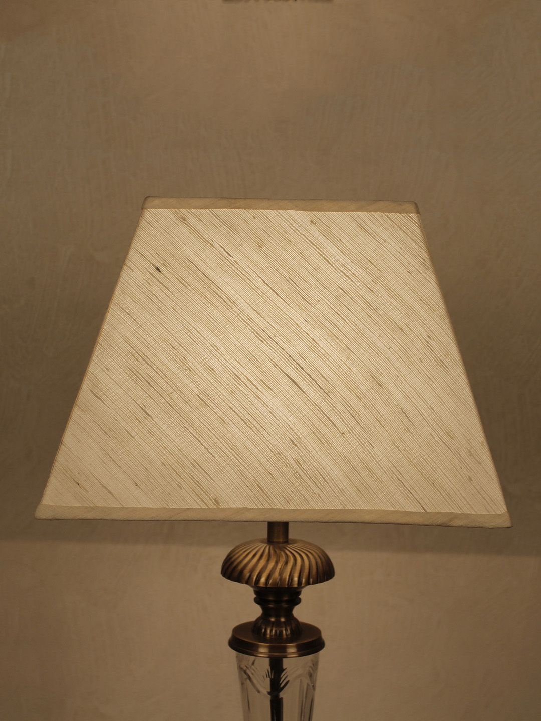 THE LIGHT STORE Off-White Table Top Lamp Shade Price in India