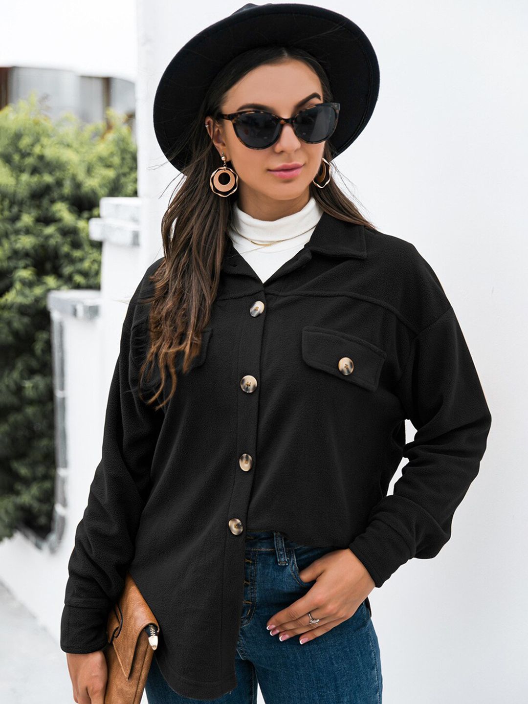 BoStreet Women Black Long Sleeves Sporty Jacket Price in India