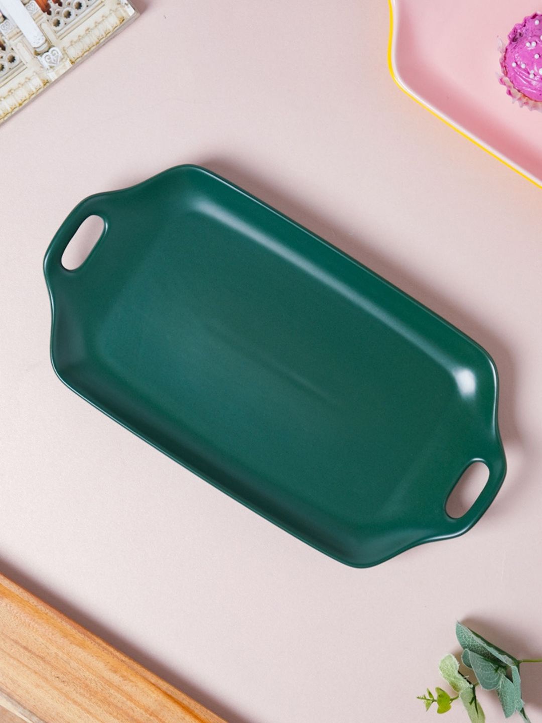 Nestasia Green Ceramic Oven Tray 250 ml Price in India