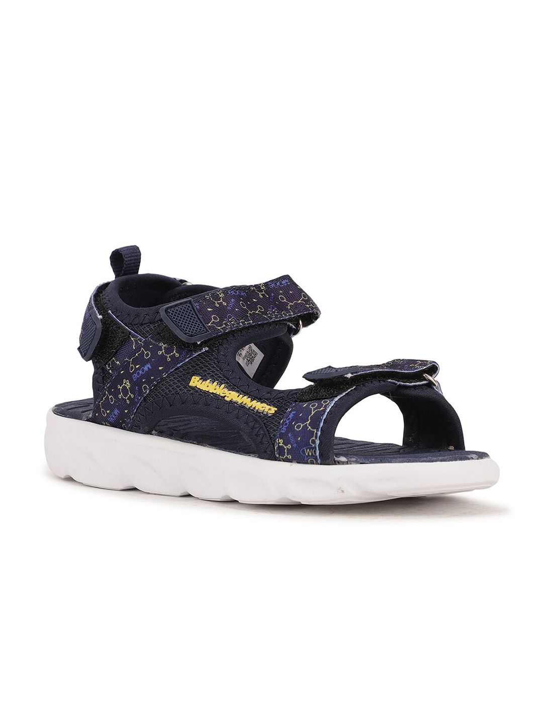 Bubblegummers Boys Blue & White Comfort Sandals