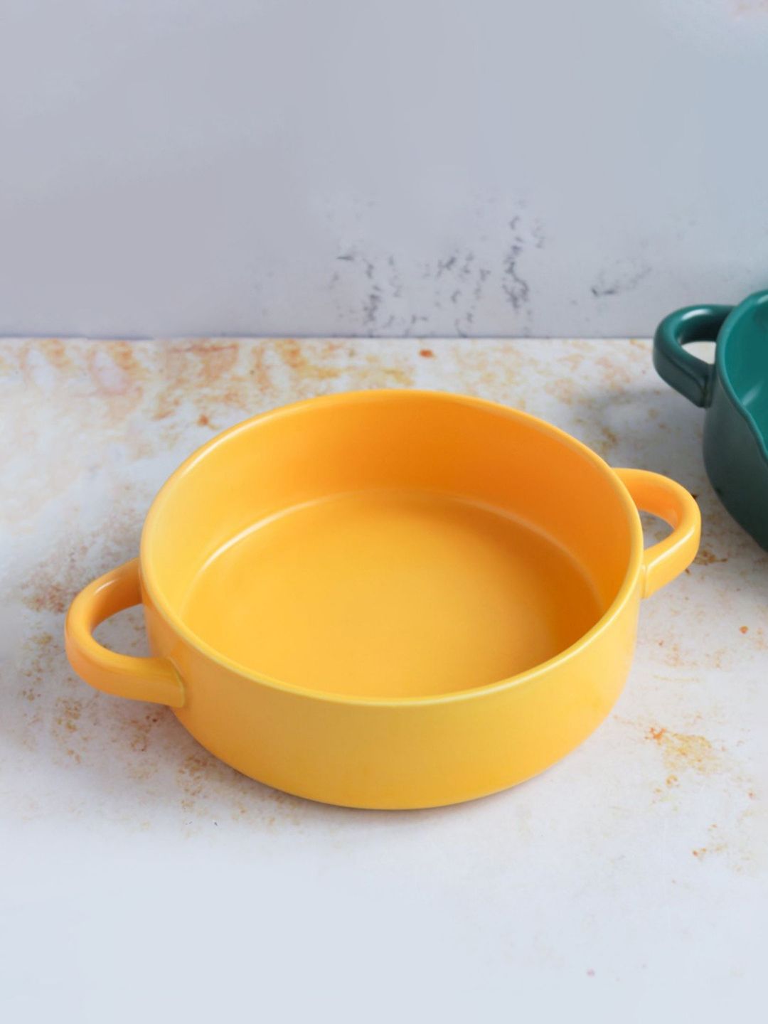 Nestasia Yellow Ceramic Micro Oven Bowl Price in India